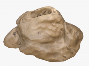 pile of earth stylized 3D Model