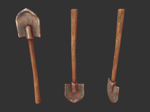 shovel Modello 3D