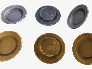 stylaized dishes 3D Model
