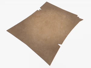 treasure map 3D Model