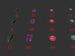 bag of coins Modelo 3D