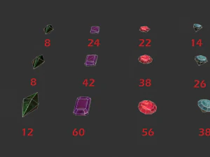 bag of coins 3D Model