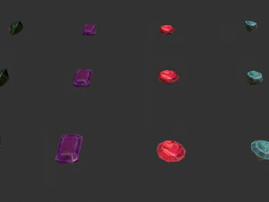 bag of coins 3D Model