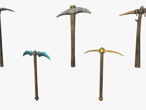 pickaxe pack 3D Model