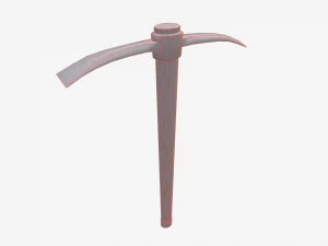 pickaxe pack 3D Model