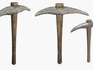 pickaxe pack 3D Model