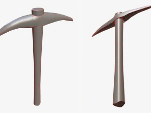 pickaxe pack 3D Model