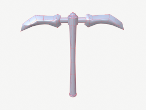 diamond pickaxe 3Dモデル