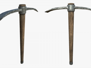 pickaxe low 3D 模型