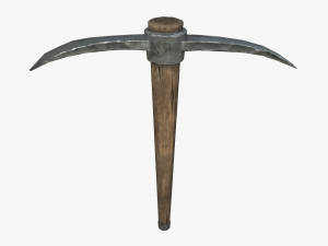 pickaxe low 3D 模型