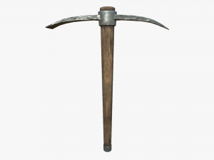 pickaxe low 3D 模型