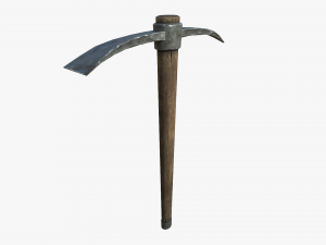 pickaxe low 3D 模型