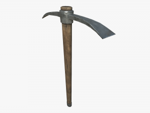 pickaxe low 3D 模型