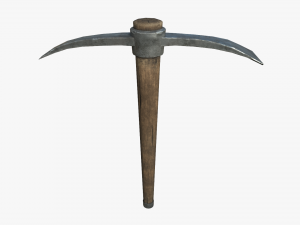 pickaxe low 3D 模型