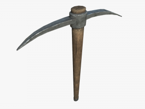 pickaxe low 3D 模型