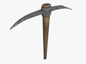pickaxe low 3D Model
