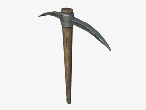 pickaxe low 3D 模型