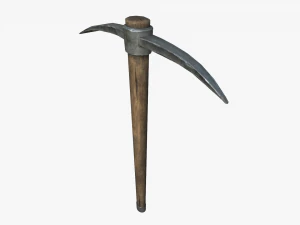 pickaxe low 3D Model