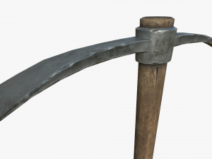 pickaxe low 3D 模型