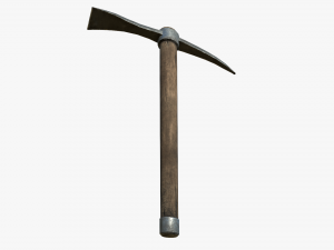 pickaxe low 3D 模型