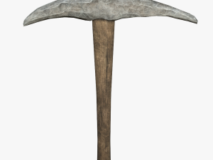stone pickaxe 3D Model
