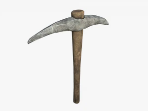 stone pickaxe 3D Model