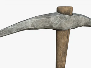 stone pickaxe 3D Model