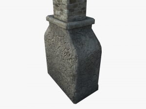 medieval fireplace 3D मॉडल