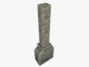 medieval fireplace 3D मॉडल