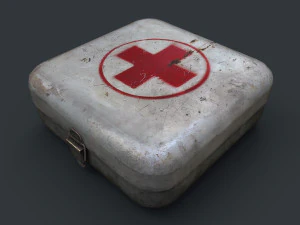 аптечка первой помощи 3D Модель
