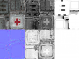first aid kit 3D-Modell