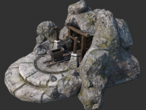 old abandoned mine 3D Model