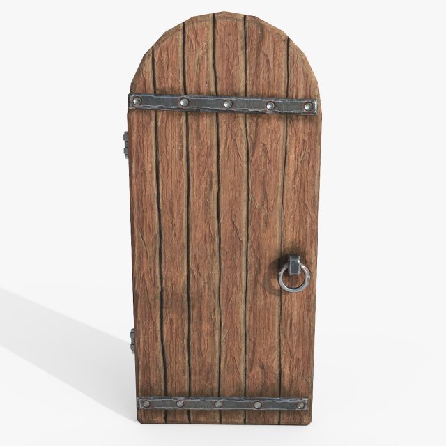 medieval tavern door 3Dモデル .c4d .max .obj .3ds .fbx .stl .blend 