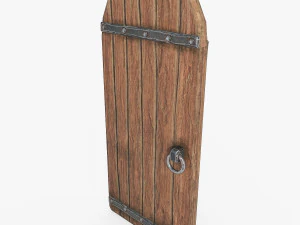 medieval tavern door 3D Model