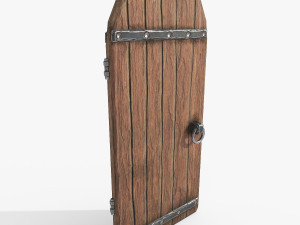 medieval tavern door 3Dモデル