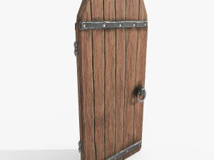 medieval tavern door 3D Model