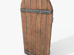 medieval tavern door 3Dモデル