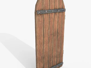 medieval tavern door 3D Model
