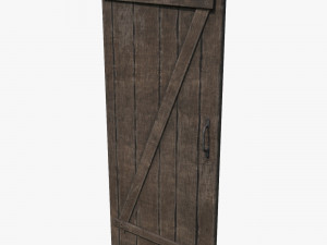 medieval door and window 3D मॉडल