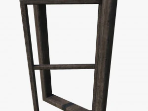 medieval door and window 3D Model