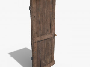 medieval door 3D Model
