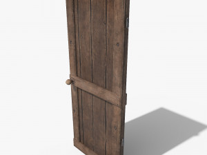 medieval door 3D Model