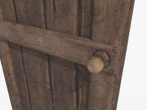 medieval door 3D Model