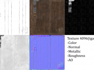 medieval door 3D Model
