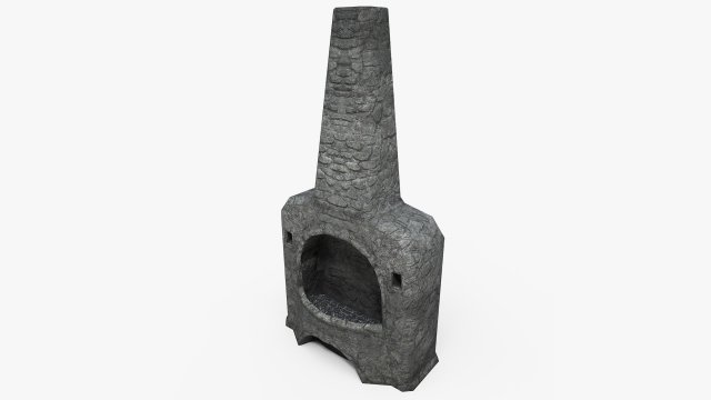 medieval oven Modello 3D .c4d .max .obj .3ds .fbx .stl .blend 