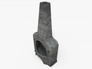 medieval oven 3D Model