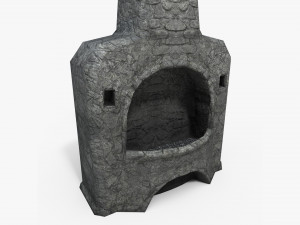 medieval oven Modello 3D