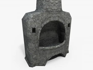 medieval oven 3D Model