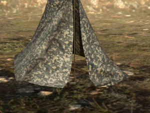army tent 3D Model
