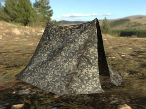 army tent 3D Model